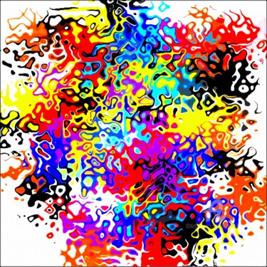 数字艺术 标题为“VARIATION "84"” 由Christa Kloß, 原创艺术品, 2D数字工作