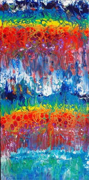 EBULLITION 제목이 "EBULLITION"인 미술작품 Nathalie Dantec로, 원작, 아크릴