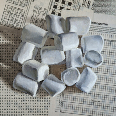 Marshmallow 绘画 标题为“Marshmallow” 由Elena Tronina, 原创艺术品, 油