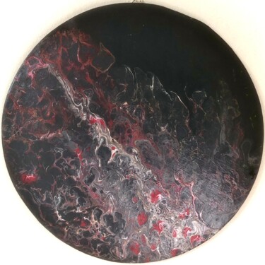 Painting titled ""Sortir de la dépre…" by Madina Tairova, Original Artwork, Pigments