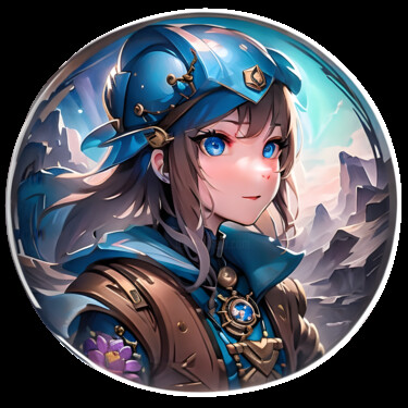 摄影 标题为“Adventurer G 02” 由Bruno Dujardin, 原创艺术品, AI生成的图像