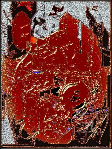 数字艺术 标题为“VARIATION "105"” 由Christa Kloß, 原创艺术品, 数字油画