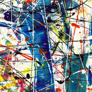 Fueko - Abstraction - Abstract Art - Abstrait - Mouvement 绘画 标题为“Fueko - Abstraction…” 由Davidian Gotis Abstraction Abstraite, 原创艺术品, 丙烯