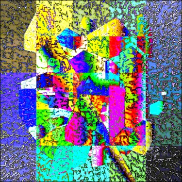 数字艺术 标题为“VARIATION "115"” 由Christa Kloß, 原创艺术品, 数字油画