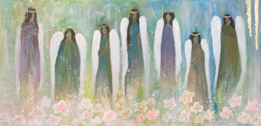 绘画 标题为“Angel” 由Şeyma Bora, 原创艺术品, 丙烯