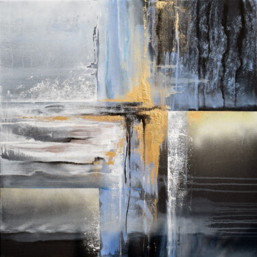 Dawn outside the window Peinture intitulée "Dawn outside the wi…" par Viktor Babak, Œuvre d'art originale, Acrylique
