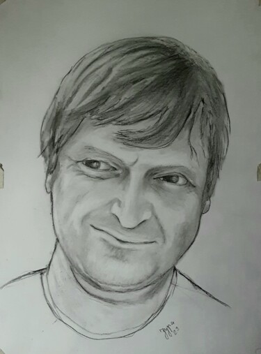 "Portret 79" başlıklı Resim Djura tarafından, Orijinal sanat, Karakalem