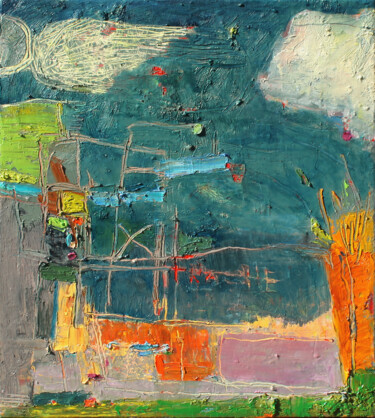 Fragile morning Peinture intitulée "Fragile morning" par Sergiy Dekalyuk, Œuvre d'art originale, Huile