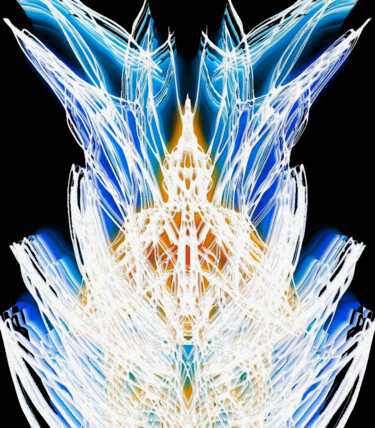 Digital Arts titled "Oiseau sortie de la…" by Dan Klight, Original Artwork, 3D Modeling