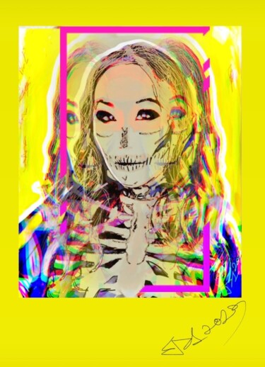 数字艺术 标题为“Tiffany Moon, MD” 由Aleksandr Shepelev, 原创艺术品, 数字油画