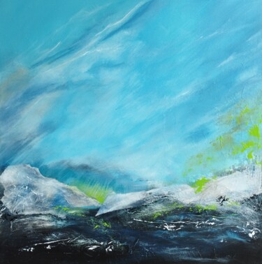 Peinture intitulée "Fraîcheur printaniè…" par Françoise Schmidt, Œuvre d'art originale, Acrylique