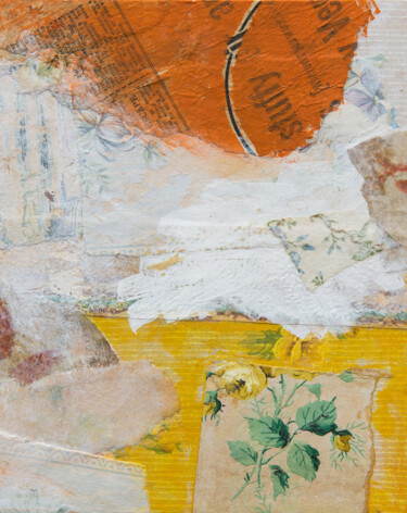 Collages titled "The little things a…" by Donald Mcleman, Original Artwork, Collages Mounted on Wood Panel