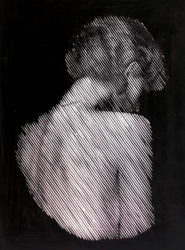 Collages intitulée "Diana" par G Teisseyre, Œuvre d'art originale, Collages