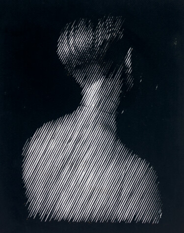 Collages intitulée "Gertrude" par G Teisseyre, Œuvre d'art originale, Collages