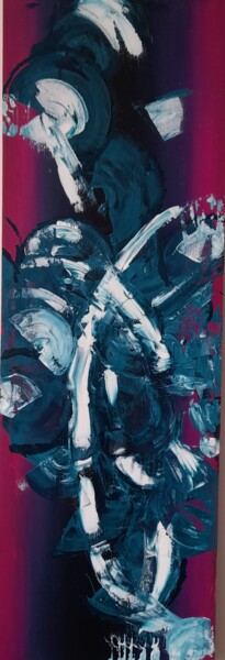 Peinture intitulée "Patience" par Isabelle Vautherin, Œuvre d'art originale, Acrylique Monté sur Châssis en bois