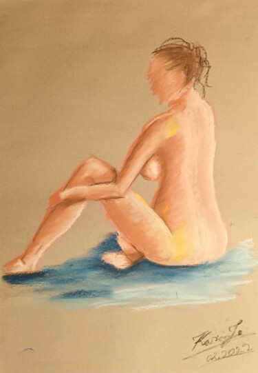 Morning Light Desenho intitulada "Morning Light" por Karim Jamal El Dine, Obras de arte originais, Pastel