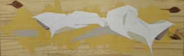 Painting titled "Graff 4 2023" by Christophe Caniac, Original Artwork, Acrylic