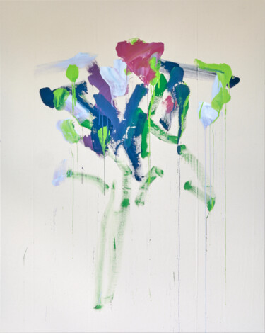 I Keep Thinking This Is Over, This Is Not Over / Red Green P "I Keep Thinking Thi…" başlıklı Tablo Simon Findlay tarafından, Orijinal sanat, Akrilik