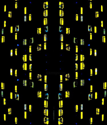 Night Windows 1a2 Photography titled "Night Windows 1a2" by Ken Lerner, Original Artwork, Digital Photography