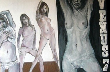 Peinture intitulée "Vénus 7" par Jypc, Œuvre d'art originale