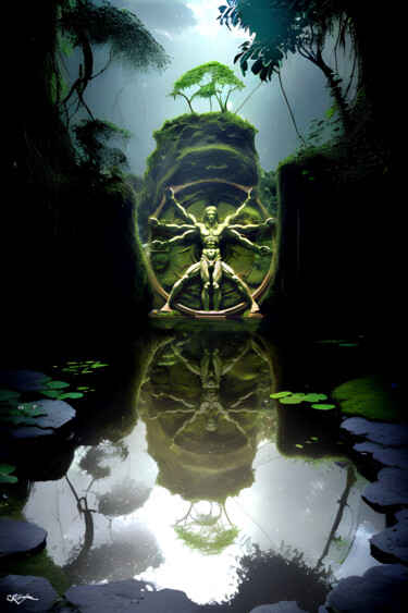 Digital Arts titled "Becoming" by C.R. Kunferman, Original Artwork, 2D Digital Work