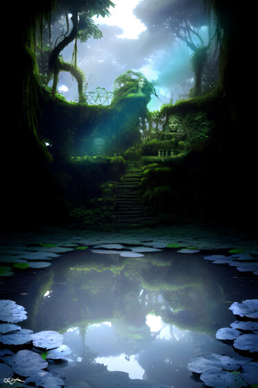 Digital Arts titled "Transcendence" by C.R. Kunferman, Original Artwork, 2D Digital Work