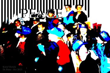 Digital Arts titled "INTERNATIONAL CHOIR" by Koen Vlerick, Original Artwork, 2D Digital Work