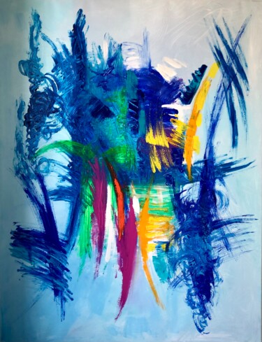 ABSTRACT ABTC 1 Peinture intitulée "ABSTRACT ABTC 1" par Michel Pawlak, Œuvre d'art originale, Acrylique