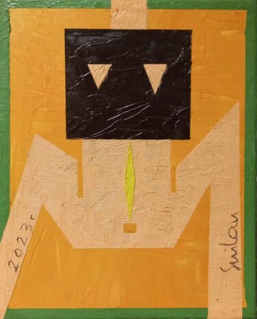 Этюд N8 к картине "Коварная геометрия". Painting titled "Этюд N8 к картине "…" by Milan Dzurdzevic, Original Artwork, Oil