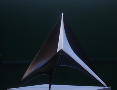 Scultura intitolato "Habit de Soirée" da Dominique Andre, Opera d'arte originale, Resina