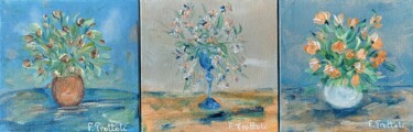 绘画 标题为“Petits bouquets : a…” 由Florence Trottoli, 原创艺术品, 丙烯