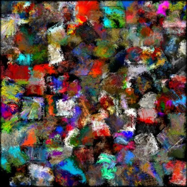 数字艺术 标题为“VARIATION "155"” 由Christa Kloß, 原创艺术品, 2D数字工作