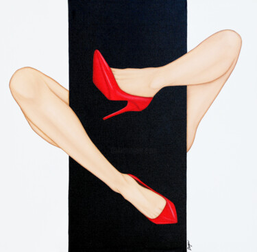 Malerei mit dem Titel ""Let Me Hug You"" von Julia Dogan, Original-Kunstwerk, Öl