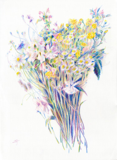 Summer treasure 图画 标题为“Summer treasure” 由Tanya Sviatlichnaya, 原创艺术品, 孔戴
