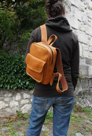 Design titled "Sac à dos artisanal…" by Marieke Creation, Original Artwork, Accessories