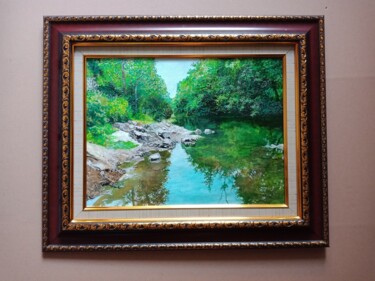 Painting titled "The Creator of The…" by Leo Budhi, Original Artwork, Oil