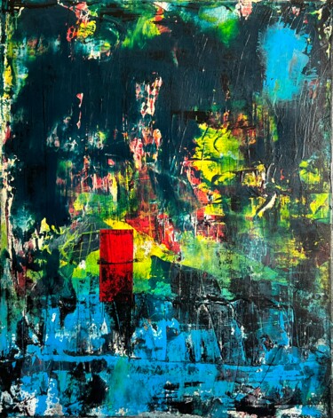 Painting titled "Twilight of the Soul" by Gordeco®, Original Artwork, Acrylic