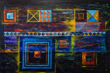제목이 "Silent River"인 미술작품 Alexander Klyatskiy로, 원작, 기름