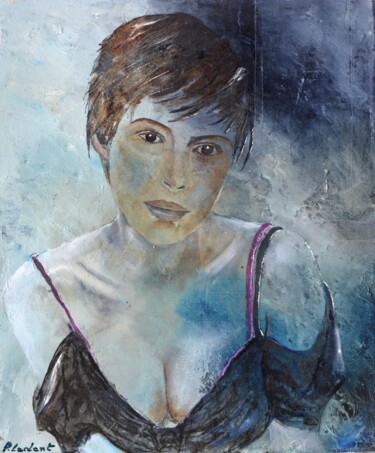 Peinture intitulée "Nancy" par Pol Ledent, Œuvre d'art originale, Huile Monté sur Châssis en bois