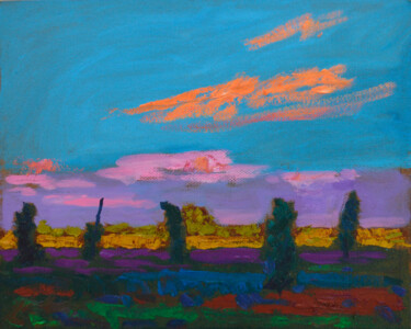 제목이 "The evening sky. Or…"인 미술작품 Mykola Kozlovskyi로, 원작, 기름