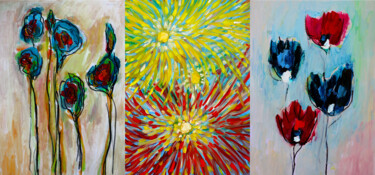 Painting titled "exStand up for your…" by Jean Mirre, Original Artwork, Oil