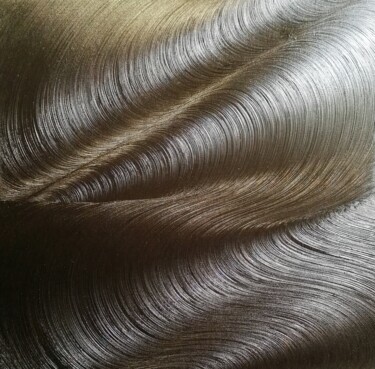 "Peinture abstraite…" başlıklı Tablo Steivan Loundou tarafından, Orijinal sanat, Petrol Ahşap Sedye çerçevesi üzerine monte…