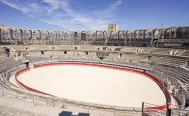 Photography titled "Intérieur des arènes" by Aurélien Comte, Original Artwork, Digital Photography