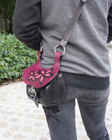 Design titled "Sac bandoulière pet…" by Marieke Creation, Original Artwork, Accessories