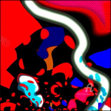 数字艺术 标题为“VARIATION "181"” 由Christa Kloß, 原创艺术品, 数字油画