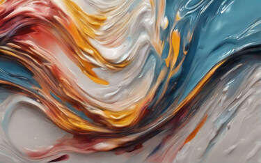 数字艺术 标题为“Abstract effect” 由Pict T Mosb, 原创艺术品, AI生成的图像