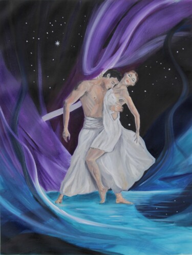 绘画 标题为“Dance with Passion” 由Mónika Katalin Pál, 原创艺术品, 油