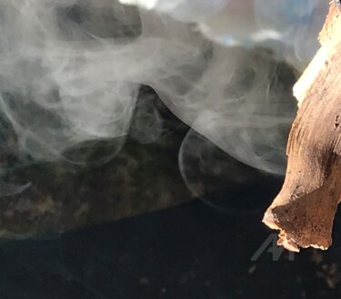 摄影 标题为“Smoke” 由Aleksandr Shepelev, 原创艺术品, 数码摄影
