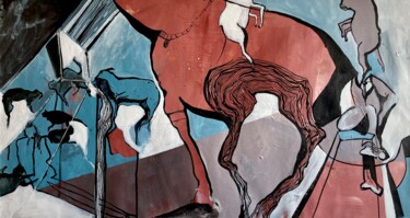 绘画 标题为“Untitled-20” 由Sahar Alizadeh, 原创艺术品, 丙烯