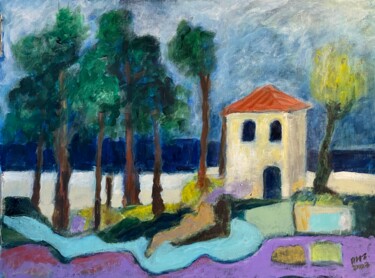 "Utopia S" başlıklı Tablo Alfredo Machado Zingg tarafından, Orijinal sanat, Akrilik